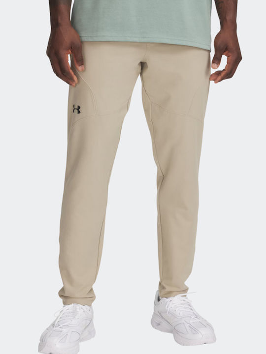 Ua Unstoppable Pantaloni de trening cu Elastic Beige