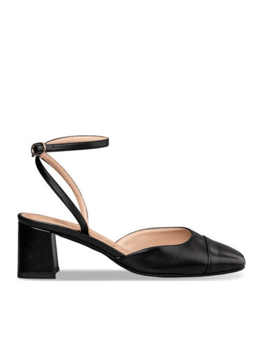 Envie Shoes Pumps mit Riemchen Schwarz