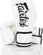 Fairtex Boxhandschuhe aus Synthetikleder für Kampf Weiß