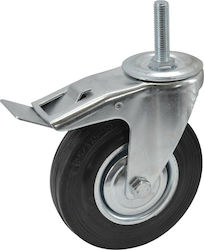 AWTools Rotating Wheel Made of Rubber with Brake