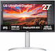 LG 27UP850K-W IPS HDR Monitor 27" 4K 3840x2160 με Χρόνο Απόκρισης 4ms GTG Λευκό
