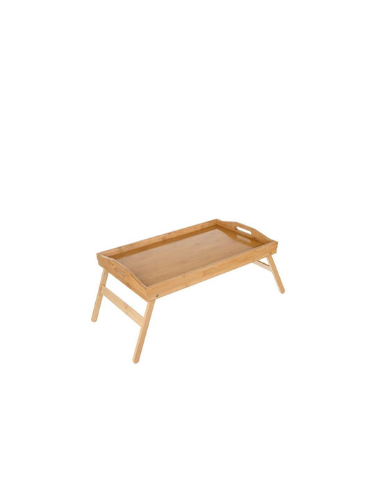 Wooden Rectangular Serving Tray in Brown Color 73x31x21cm ΑΤ0025052 1pcs