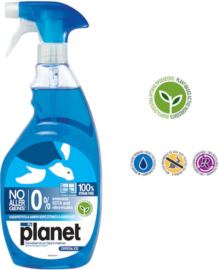 Planet Crystal Ανταλλακτικό για Καθαριστικό Υγρό Τζαμιών 1lt