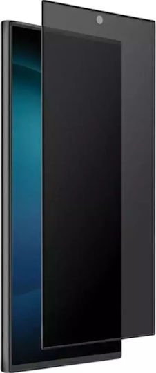 3D Privatsphäre Gehärtetes Glas Schwarz (Galaxy S24 Ultra)