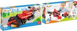 Hape PolyM Racing Car für 2-6 Jahre 31Stück