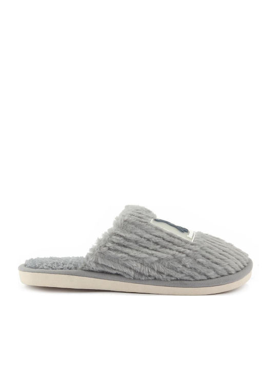Winter Women's Slippers Gray