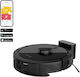 AENO RC7S Robot Vacuum Cleaner with Laser Mapping & 4000Pa Suction Power Black