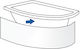 Carron Phoenix Ποδια 9400-P325-1 Εξάρτημα Υδραυλικών Εγκαταστάσεων