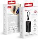 Forcell F-ENERGY F10K4 Power Bank 10000mAh 22.5W με Θύρα USB-A και Θύρα USB-C Power Delivery / Quick Charge 3.0 Μαύρο