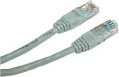 Logo Collection U/UTP Cat.5 (100Mbps) Καλώδιο Δικτύου Ethernet 7m Γκρι