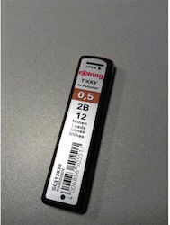 Rotring 10 Συσκευασίες x 12 Μύτες Μολυβιού Τύπου 2B