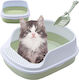 Cat Toilet Green M48 x W38 x H19cm