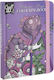 Hardcover Coloring Book A6 12x16cm 100 Designs Purple
