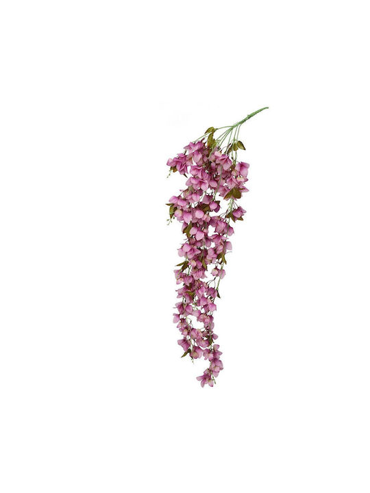 Bougainvillea Branch Hanging Lilac 29x13x126cm