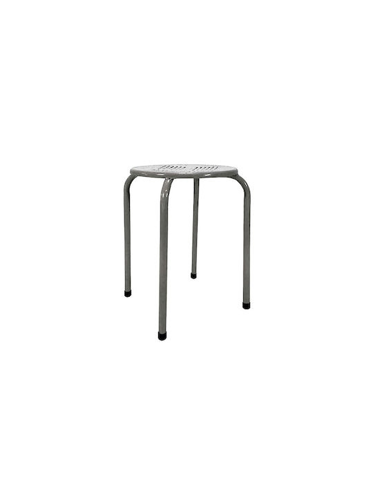 Stool For Living Room Grey 30x30x45cm