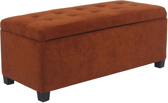 Taburet cu Spațiu de Depozitare Tip Terracotta 102x42x40 cm