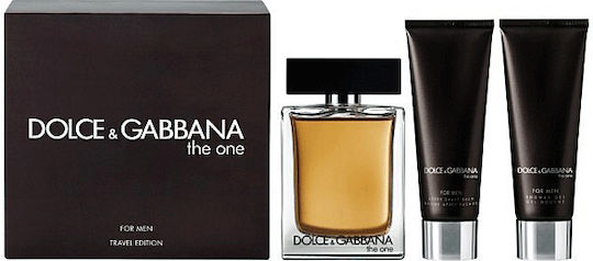 Dolce & Gabbana The One Men's Set with Eau de Toilette 3pcs