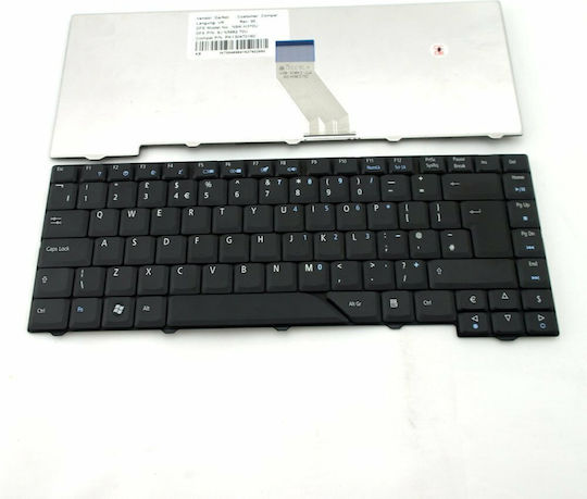 Πληκτρολόγιο Laptop Acer Aspire 4210 4220 4310 4315 4320 4510 4520 4520g 4710 4720 4720g 4720zg 4910 4920 5235 5310 5315 5320 5520 5520-5912 5710 5710g 5710z 5710zg 5715 5720 5720g 5720z 5720zg 5910 5920 5930 As4520-5582 Black Keyboard Κωδ.40201us