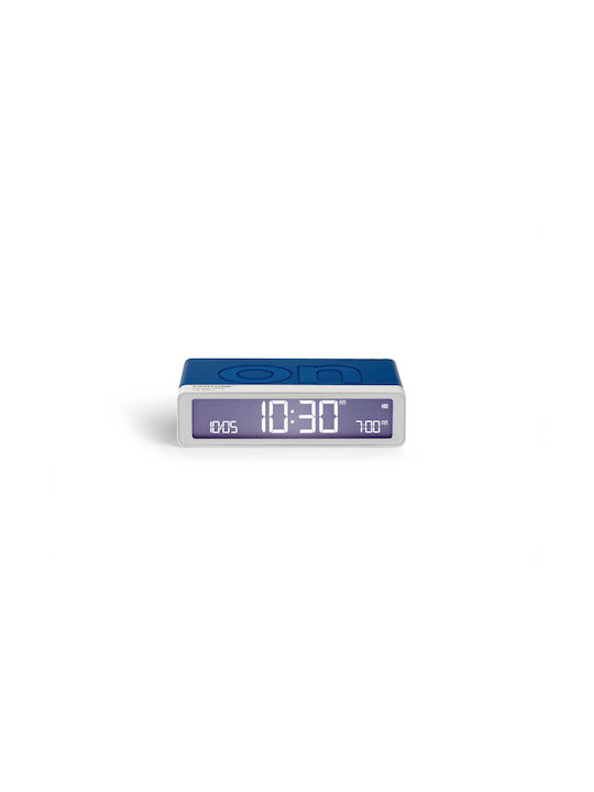 Lexon Tabletop Digital Clock with Alarm Blue LR157PT-B