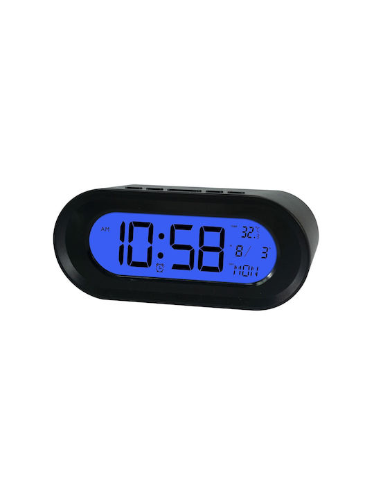 Elbe Tabletop Digital Clock Black