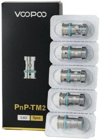 Voopoo Pnp Αντιστάση Ηλεκτρονικών Τσιγάρων 0.8ohm (RDL) 5τμχ