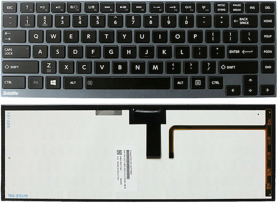 Laptop Keyboard Toshiba Satellite U800 U830 U840 U900 U920 U940 U945 U945w Portege Z830 Z835 Z930 Z935 US Backlit Code 40266usbacklit