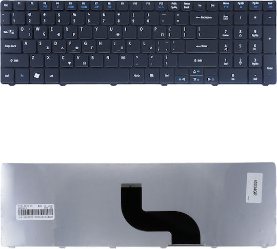 Replacement Keyboard Acer Aspire 5738 5740 5742g 7738 7740 7740g 5410 5810 E1-571 E1-531 E1-531g Q5wph Greek Code.40034gr