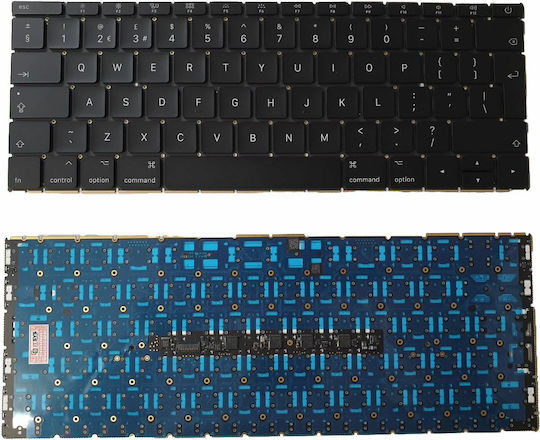 Tastatură laptop Apple Macbook Retina A1534 Early 2015 2016 US Mf855ll/a Mf865ll/a cu iluminare de fundal Cod 40393ukbacklit