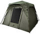 Delphin Cubicon AirSPACE C2G Cort de Camping Verde 3 anotimpuri pentru 2 persoane 270x270x190cm