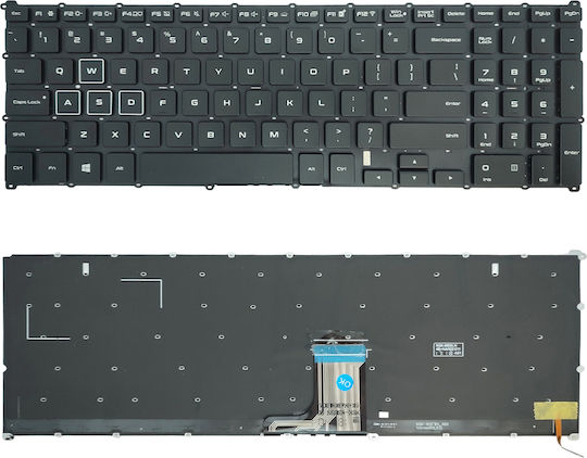 Tastatură laptop Samsung 8500 8500gm Np800g5m Layout Us Negru Cod Oem 40855usnofrbl