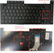 Laptop Keyboard Asus G531g G531gt G531gv G531gw G531gu G531gd Series Keyboard Greek Version Backlit OEM Code 40633grbacklit