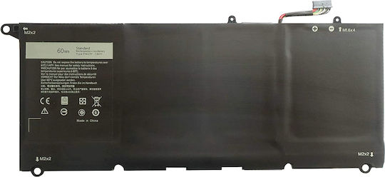 Laptop-Akku Dell XPS XPS 13 9360 4-Zellen 60Wh Akku PW23Y Typ OEM Code 1-BAT0230