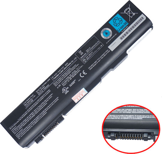 Батерия за лаптоп Toshiba Satellite B450 L40 S500 S750 Tecra A11 M11 S11 Pa3787 Pa3788u-1brs Pabas223 Pabas221 10.8v 55wh 4860mah Код 1-bat0550
