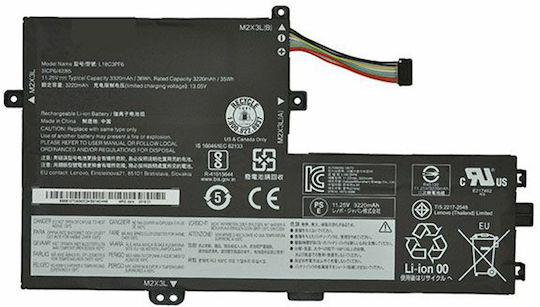 Baterie laptop pentru Lenovo Ideapad 100s-14ibr S340-14iml S340-14iwl S340-15api S340-14iil L18m3pf7 L18l3pf3 L18c3pf7 L18m3pf6 5b10t09092 L18c3pf6 L18l3pf2 0813002 5b10k65026 Bsno427488-01 Cod OEM 1-bat0362