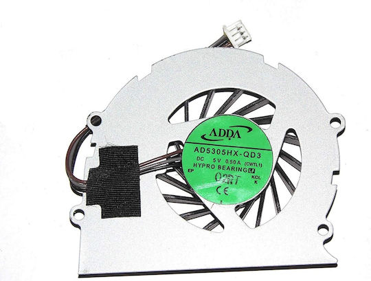 Ventilator de răcire CPU pentru laptop Toshiba Satellite Pro T110 T130 T130d T135 135d Ventilator CPU Adda Ad5305hx-qd3 Cod 80482