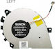 Laptop CPU Cooling Fan Lenovo Xiaoxin Pro15 14 Air 5ikb 14arr 530s-14arr Left Fan Eg50040s1-cd40-s9a Code 80676