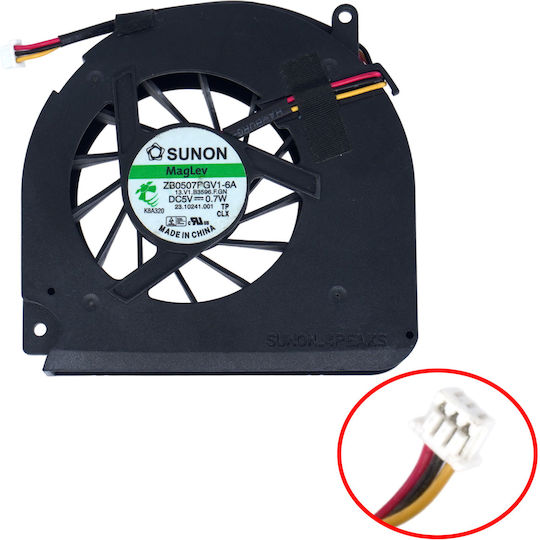 Laptop CPU Cooling Fan Acer Travelmate 5730 6553 6593 6553g 6593g 6593-863g32mn3g 23.10242.001 Zb0507pgv1-6a 12.v1.b3596.f.gn 3pin Code 81185