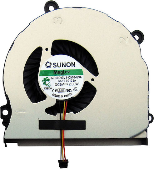 Laptop CPU Cooling Fan Samsung NP355V5C DC28000BMD0 KSB06105HA BA31-00132C Code 80121