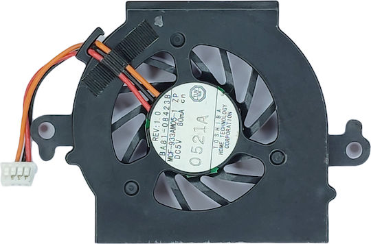 Ανεμιστηράκι Laptop Cpu Cooling Fan Samsung N143 N145 N148p N150 N210 N220 N100 N102 Nb20 Nb30p N148 N150 N148p N150p Nb30 N210 Mcf-933am05 Ba81-08423b Oem Κωδ 80249