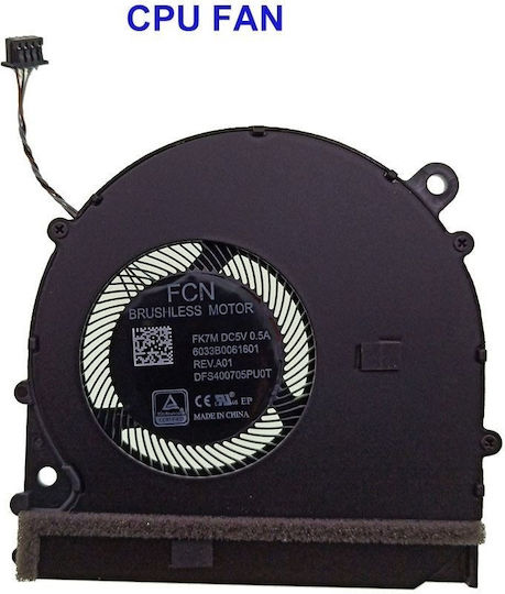 Laptop CPU Cooling Fan Xiaomi Notebook Pro 15.6 Mi Air Pro 15.6" FK7M 6033B0061601 DFS400705PU0T ND55C05-17E22 6033B0059201 Code 80588