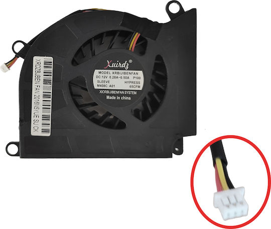 Laptop CPU Cooling Fan MSI GX660 GT680 GT683 GT60 GT70 MSI 16F1 16F2 16F3 1761 1762 GX660 GT680 GT683 GT60 GT70 Laptop Fan PABD19735BM-N153 B9733L12B-028 Notebook CPU Fan Code 80008