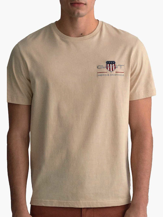 Gant Archive Shield T-shirt Beige