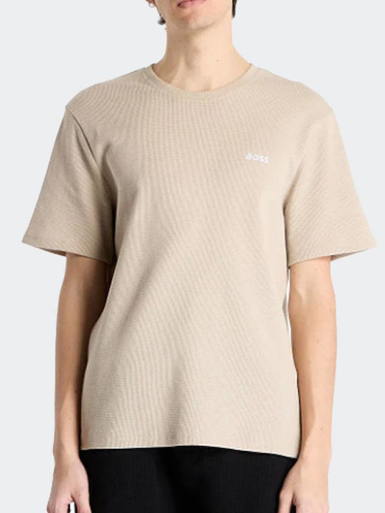 Boss T-shirt Μπεζ