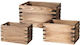 Koopman Διακοσμητικό Καφάσι Κήπου Ξύλινο 34x24x20εκ. NB1610000