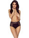 High-waisted Women's Slip Black