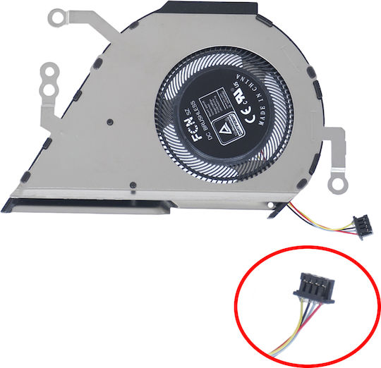 Laptop CPU Cooling Fan Asus Vivobook X420UA X420FA Y406 Y406U Y406UA X420U 13NB0LA0M02111 DFS5K121154912EP FL3M FNQK 4pin Code 81008