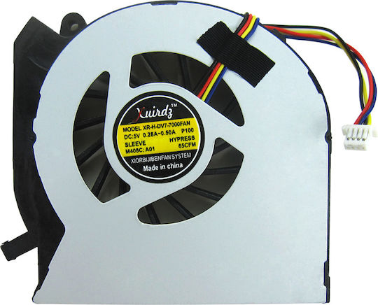 Laptop CPU Cooling Fan DV6-7015CA DV6-7020US DV6-7024NR DV6-7029WM DV6-7043CL DV6-7050CA DV6-7095CA DV6-7112HE DV6-7115NR DV6-7135NR DV7-7000 DV7-7050SW DV7-7051SW DV7-7070SW DV7-7220EW DV7-7230SW S DV7-7212N Code 80026