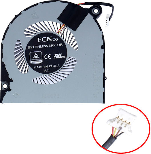 Laptop CPU Cooling Fan Acer Predator Helios 300 PH315-52 Nitro 5 7 AN515-43 AN515-54 AN517 AN517-51 23.Q2CN2.001 24.Q59N2.001 DFS561405PL0T FL1K NS85C06-18K20 4Pin Code 81191