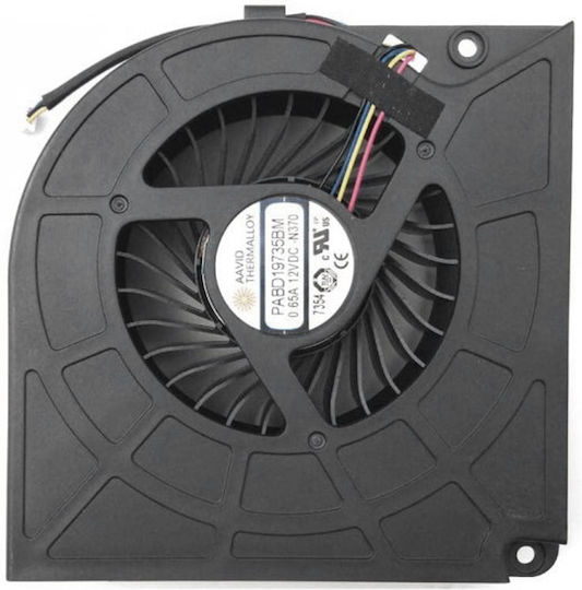 Laptop CPU Cooling Fan MSI GT73VR GT73VR-6RE GT73VR-6RF GT73VR-7RE GT73VR-7RF PABD19735BM-N369 Cooler 4 Pin Code 80614