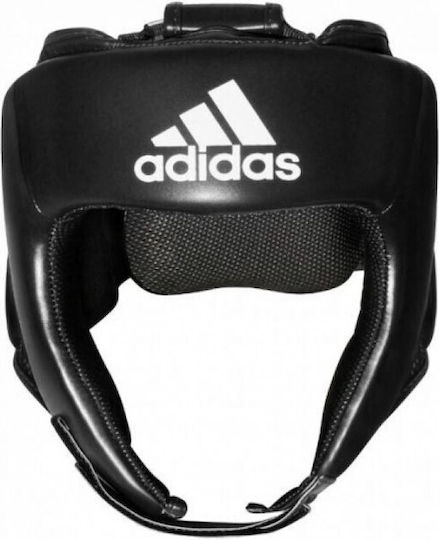 adidas Hybrid 50 Κάσκα Πυγμαχίας Ενηλίκων Κλείστού Τύπου από Συνθετικό Δέρμα Μαύρη